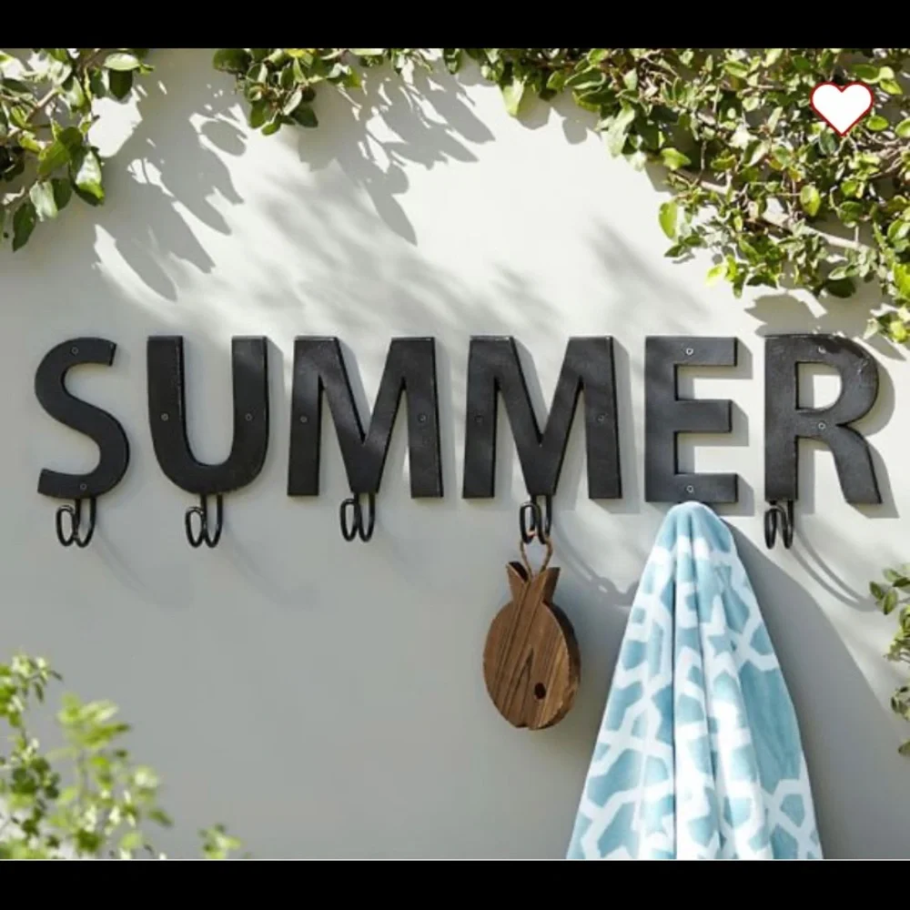 ISO Pottery Barn Alphabet Hooks “N”